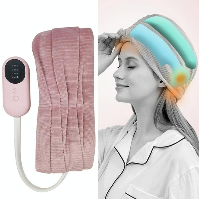 Air Wave Head Massager With Heating & Airbag Compression