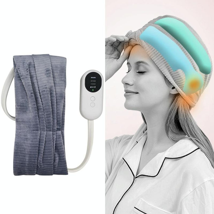 Air Wave Head Massager With Heating & Airbag Compression