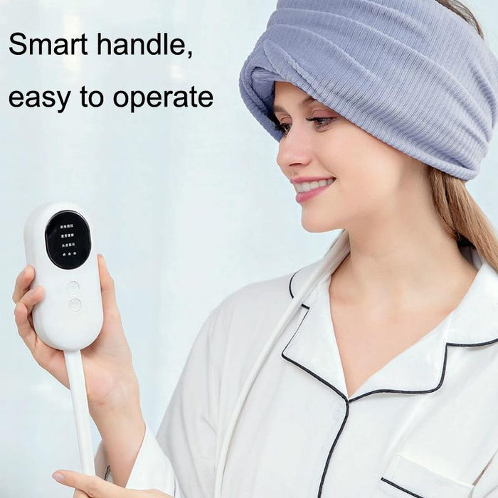 Air Wave Head Massager With Heating & Airbag Compression