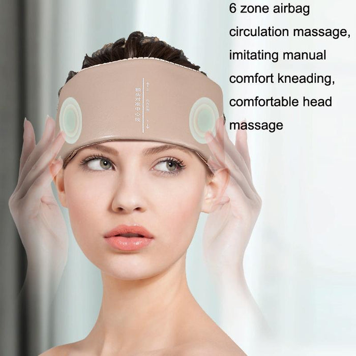 Hot Compress Head Massager For Headache Relief