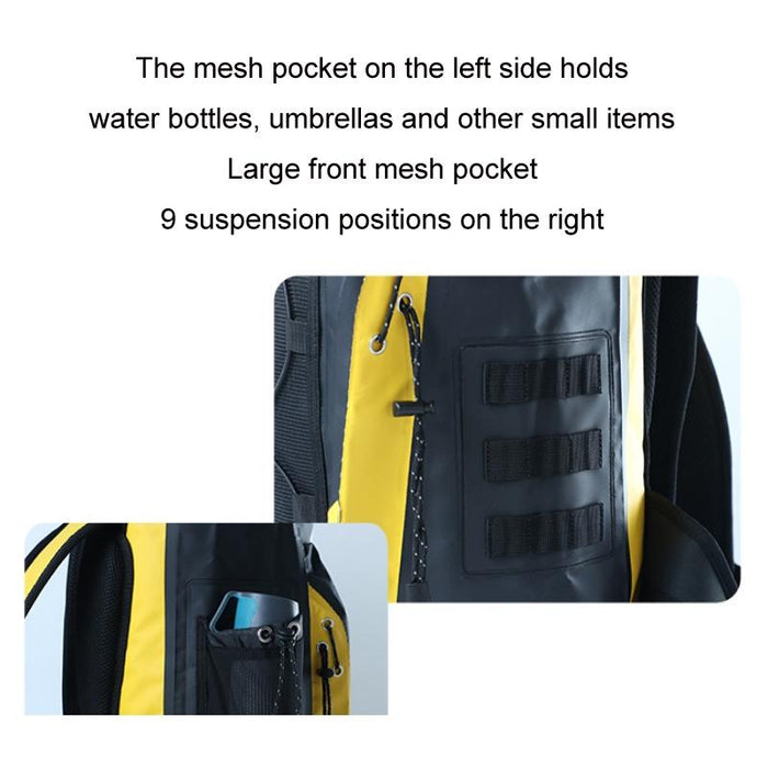 Outdoor Diving Fin Backpack Drifting Swimming Fishing Ski Bag