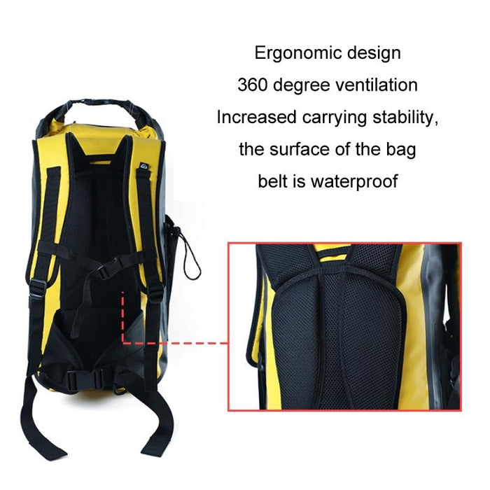 Outdoor Diving Fin Backpack Drifting Swimming Fishing Ski Bag