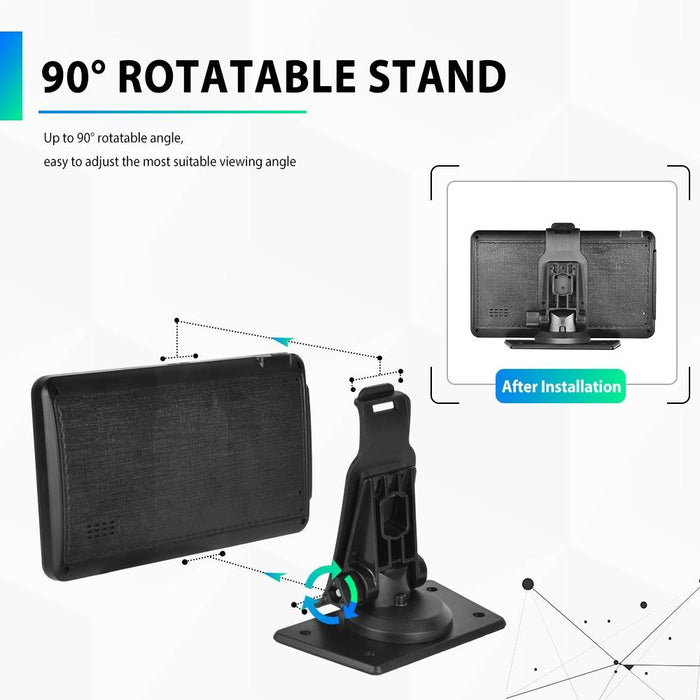 7 Inch Hd Smart Screen With Wireless Carplay & Android Auto - No Camera