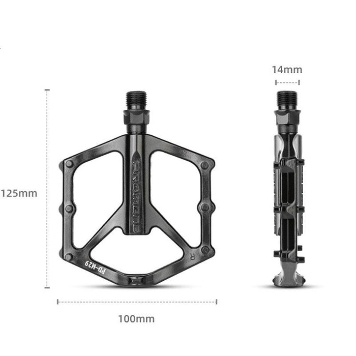 Aluminum Mountain Bike Pedals With Du Bearings
