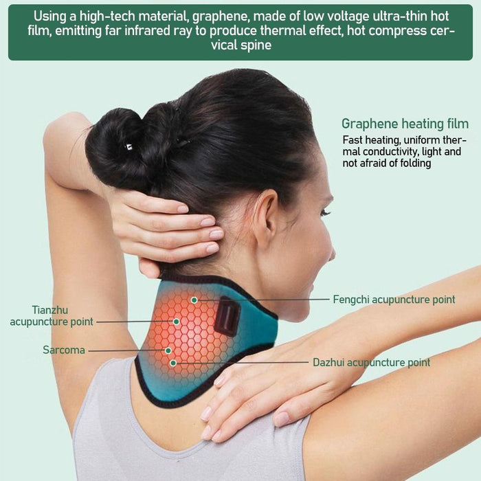 Graphene Neck Pain Relief Tool Usb Heating