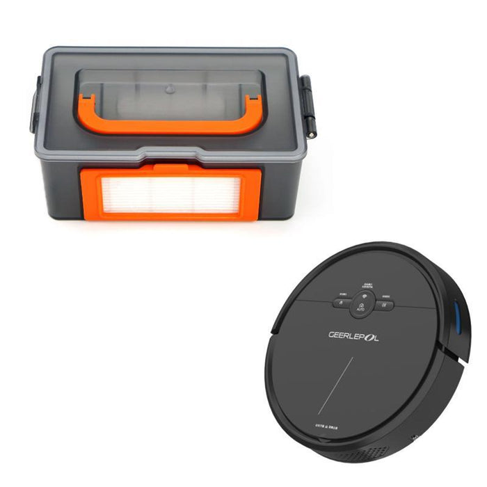 2-In-1 Smart Sweeping Robot With Water Tank & Dust Box