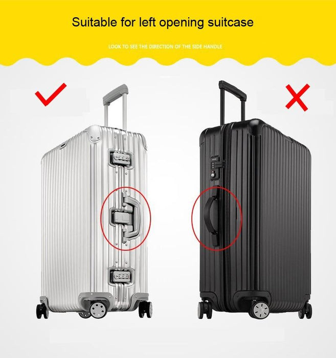 24 Inch Rimless Transparent Waterproof Pvc Trolley Suitcase Dustproof Protective Cover