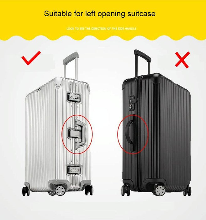 30 Inch Rimless Transparent Waterproof Pvc Trolley Suitcase Dustproof Protective Cover