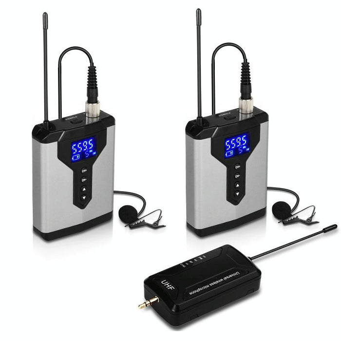 2-In-1 Wireless Lavalier Usb Microphone For Recording And Live Streaming