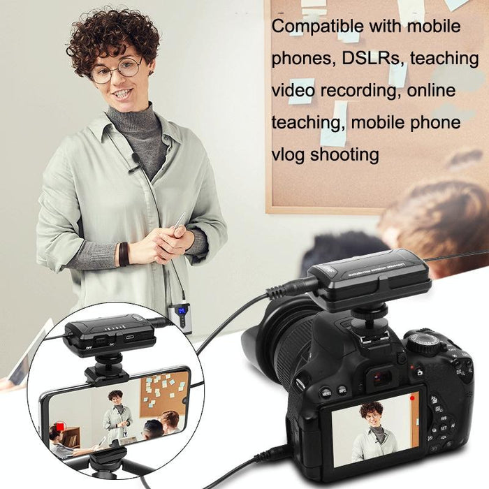 2-In-1 Wireless Lavalier Usb Microphone For Recording And Live Streaming
