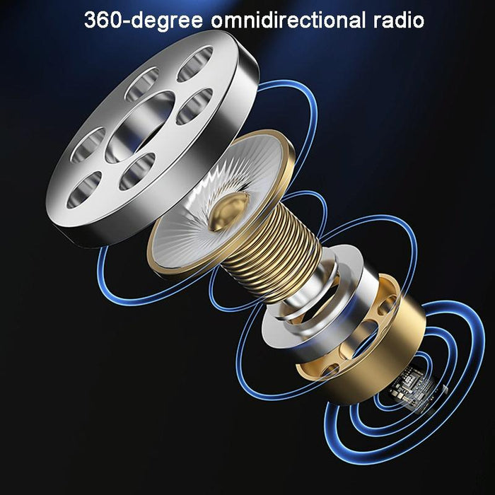 3-In-1 Wireless Lavalier Microphone For Phone & Camera