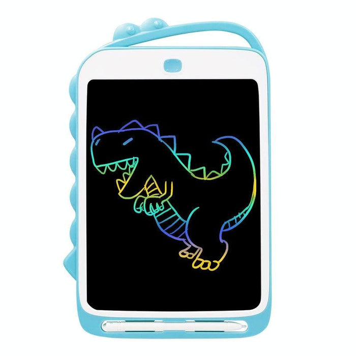 10 Inch Cartoon Dinosaur Lcd Writing Board Light Blue