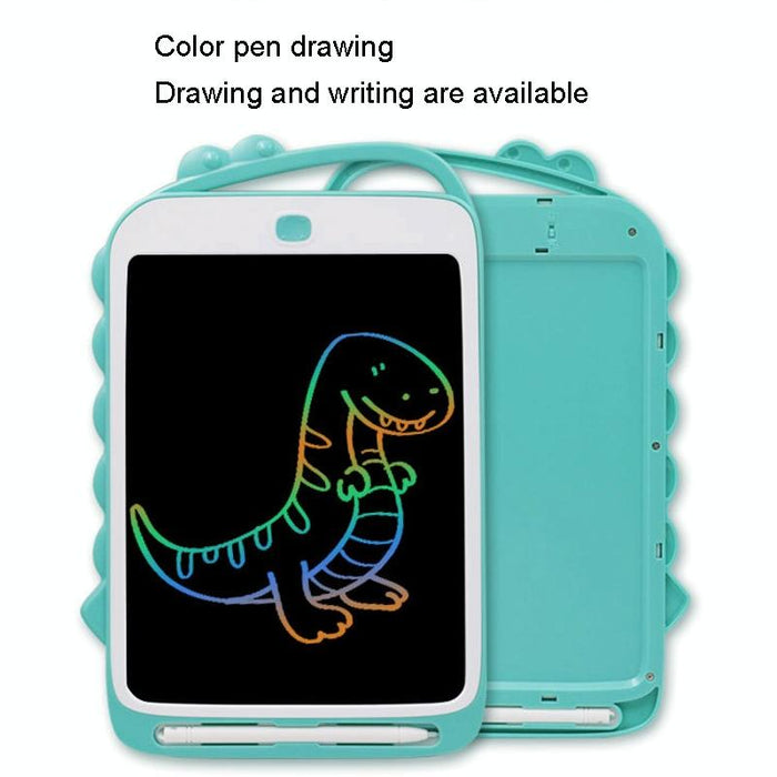10 Inch Cartoon Dinosaur Lcd Writing Board Light Blue