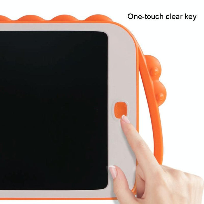 10 Inch Cartoon Dinosaur Lcd Writing Board Light Blue