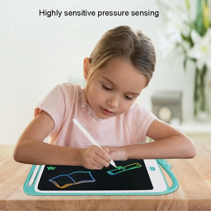 10 Inch Cartoon Dinosaur Lcd Writing Board Light Blue