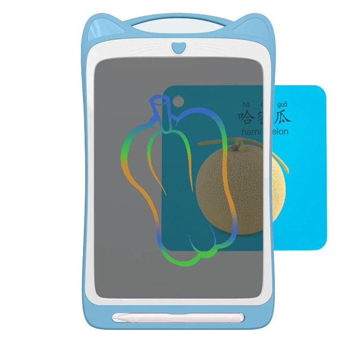 12 Inch Lcd Transparent Copying Handwriting Board For Kids Light Blue
