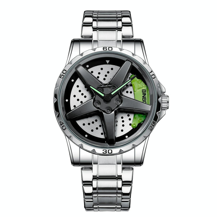 D002 Car Hub Dial Multifunctional Waterproof And Wear-Resistant Men Watch