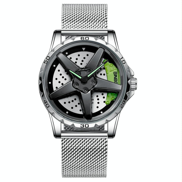 D002 Car Hub Dial Multifunctional Waterproof And Wear-Resistant Men Watch
