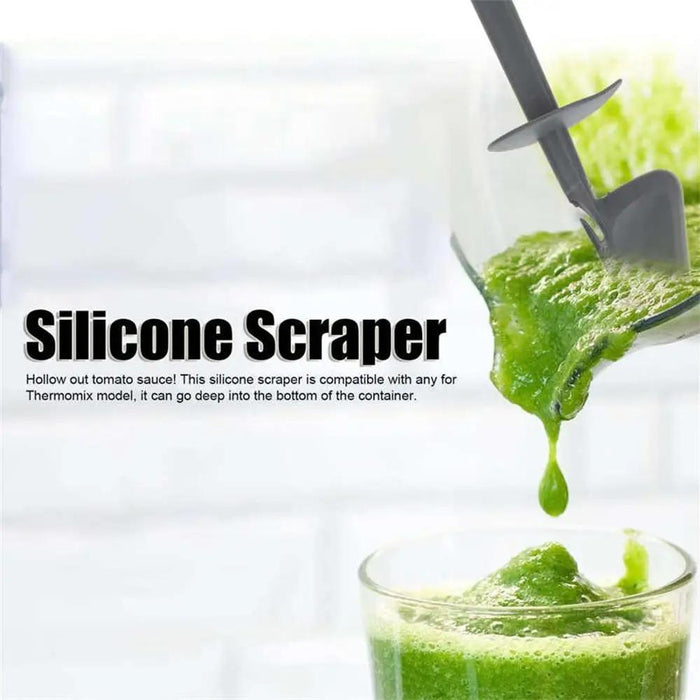 Silicone Rotary Scraper For Thermomix Tm6 Tm5 Manual Spatula