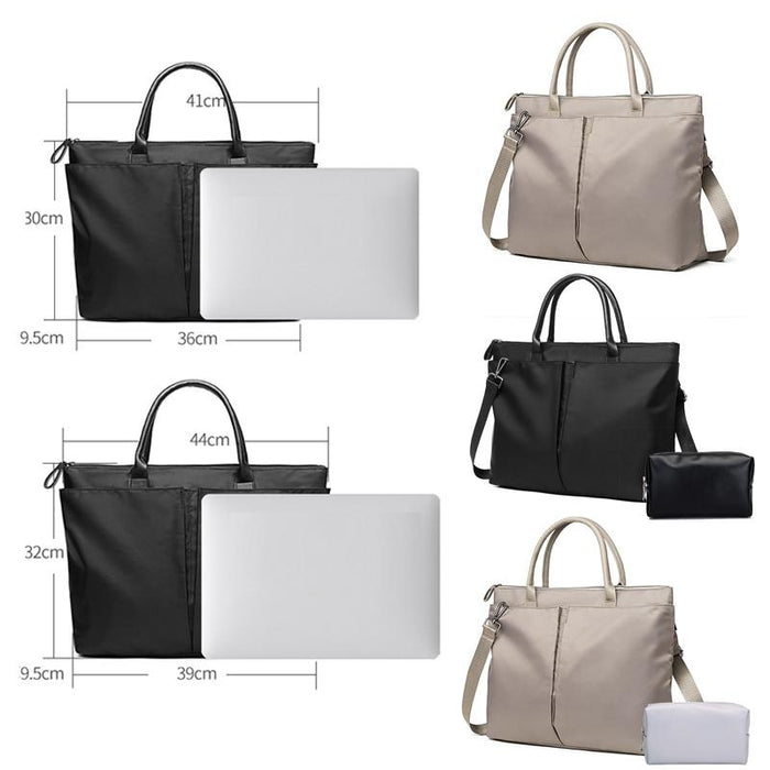 Versatile Business Briefcase Large Capacity Messenger Bag