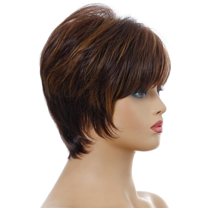 Short Curly Wig High Temp Silk Fiber