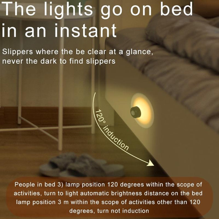 Smart Rechargeable Infrared Sensor Night Light