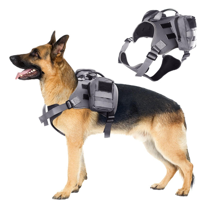 Detachable Dog Chest Strap With Backpack Size L