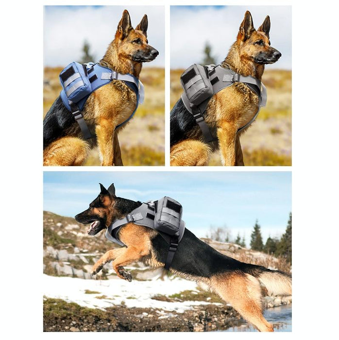 Detachable Dog Chest Strap With Backpack Size L