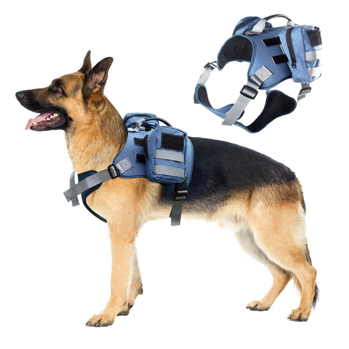 Detachable Dog Chest Strap With Backpack Size L