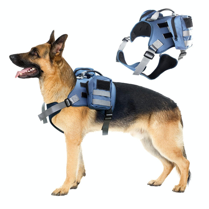 Detachable Dog Chest Strap With Backpack Size L