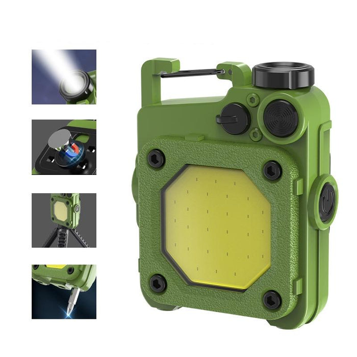 Usb Rechargeable Mini Magnetic Work Light For Camping