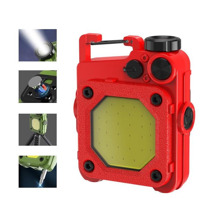 Usb Rechargeable Mini Magnetic Work Light For Camping