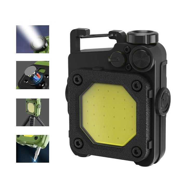 Usb Rechargeable Mini Magnetic Work Light For Camping