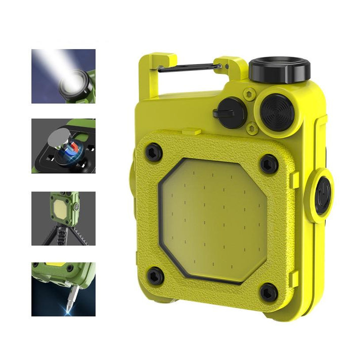 Usb Rechargeable Mini Magnetic Work Light For Camping