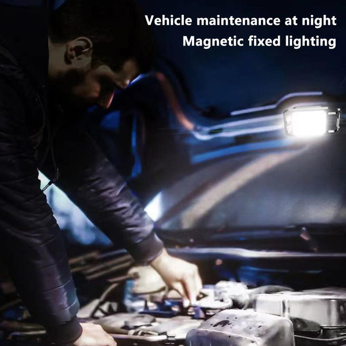 Rechargeable Magnetic Work Light For Camping