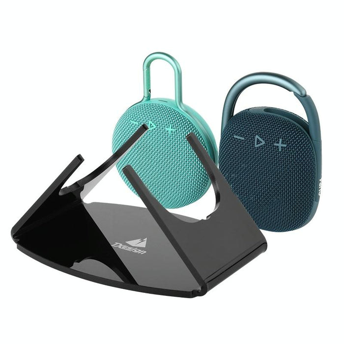 For Jbl Clip 3/4 Speaker Storage Stand Acrylic Desktop Audio Base Black