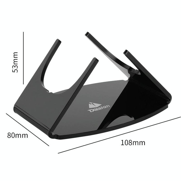 For Jbl Clip 3/4 Speaker Storage Stand Acrylic Desktop Audio Base Black