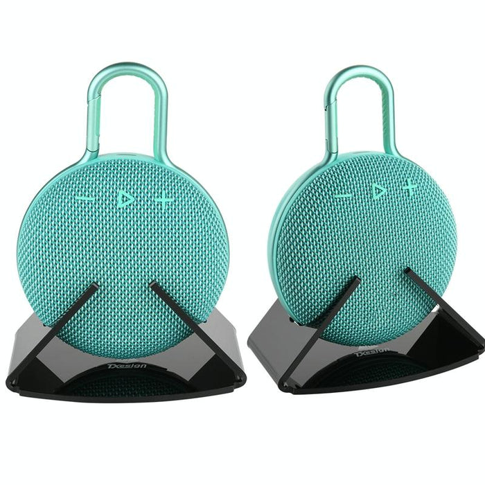 For Jbl Clip 3/4 Speaker Storage Stand Acrylic Desktop Audio Base Black