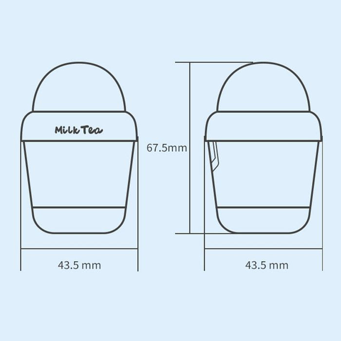 Y05 Cartoon Water Cup Shape Bluetooth 5.0 Earphones Semi-In-Ear Hd Call Wireless Bluetooth 5.0 Earphones