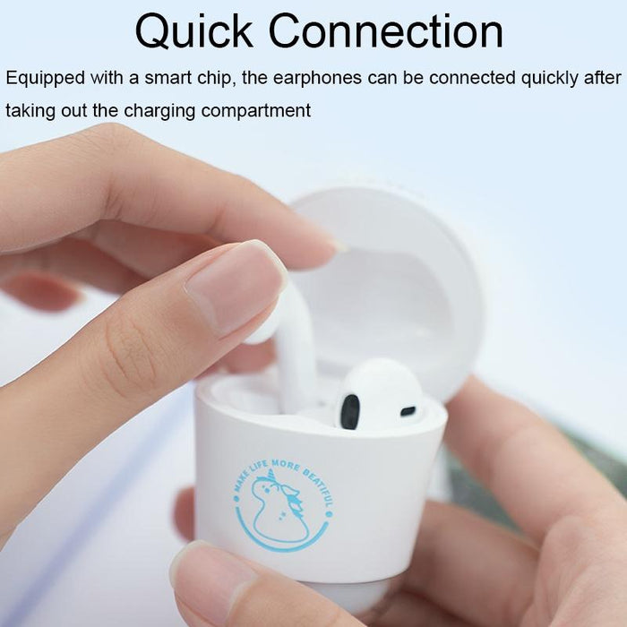 Y05 Cartoon Water Cup Shape Bluetooth 5.0 Earphones Semi-In-Ear Hd Call Wireless Bluetooth 5.0 Earphones