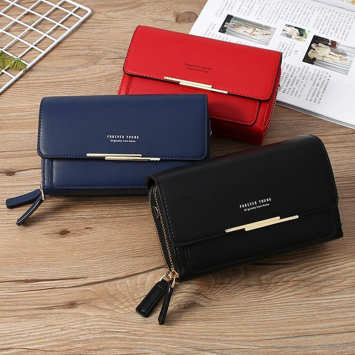 Large Capacity Women Wallet Clutch Bag Versatile Crossbody