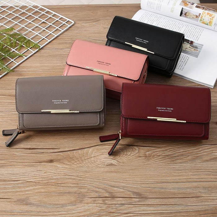Large Capacity Women Wallet Clutch Bag Versatile Crossbody