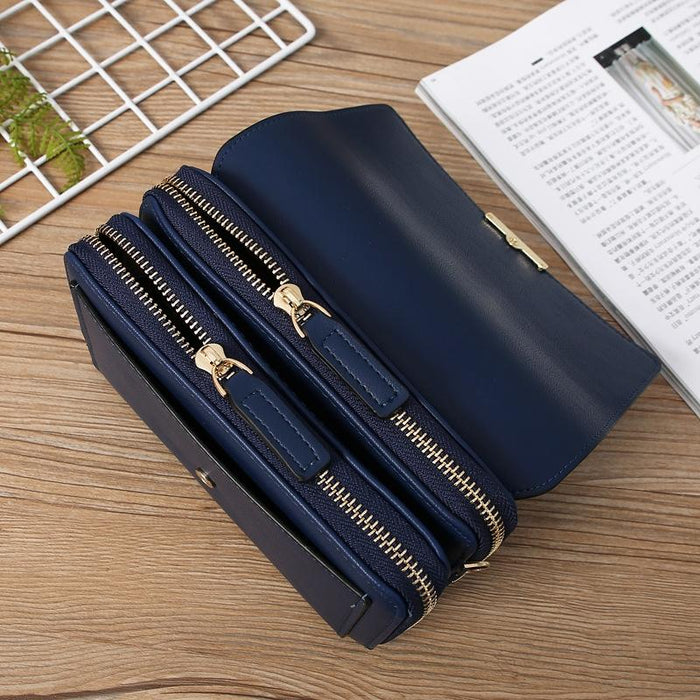 Large Capacity Women Wallet Clutch Bag Versatile Crossbody