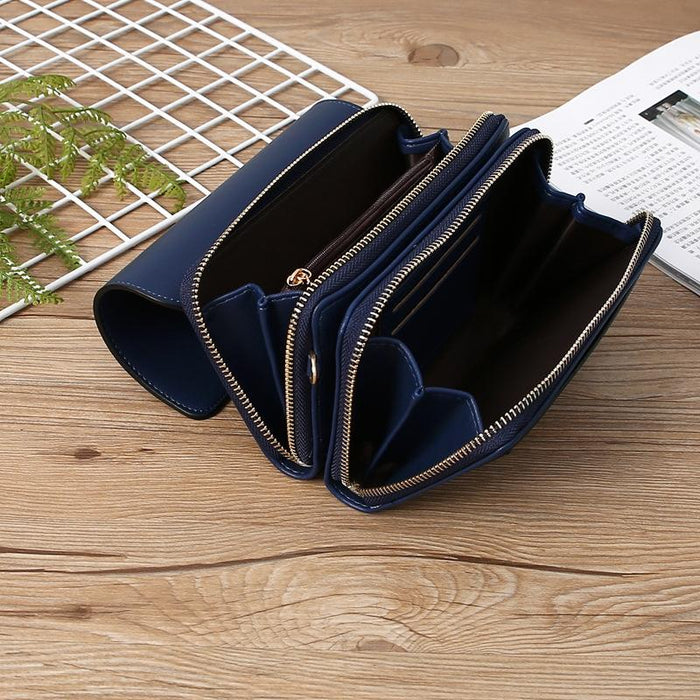 Large Capacity Women Wallet Clutch Bag Versatile Crossbody