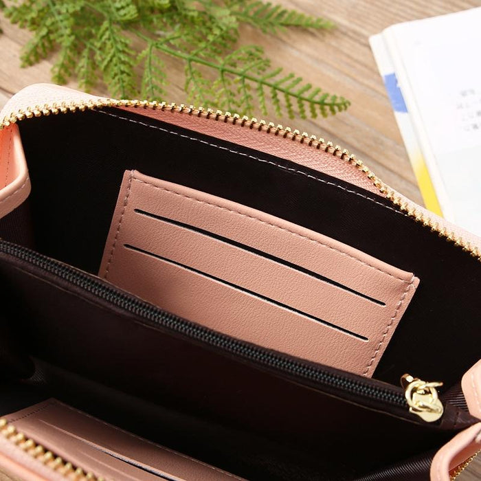 Floral Multi Card Crossbody Bag For Women