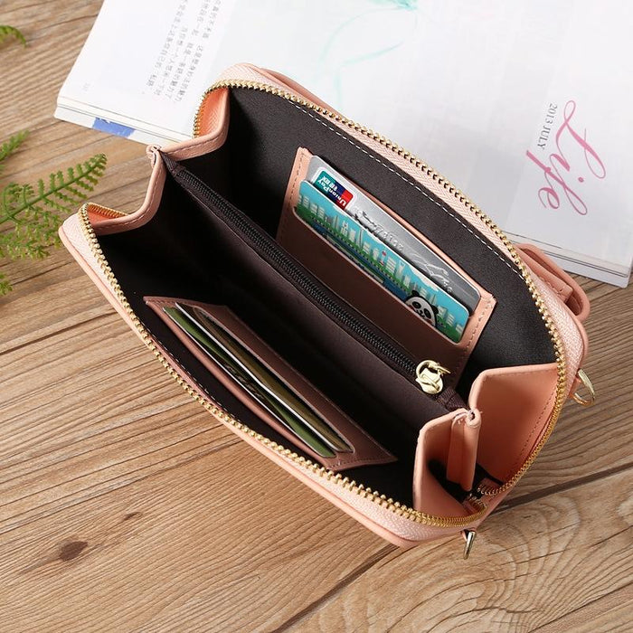 Floral Multi Card Crossbody Bag For Women