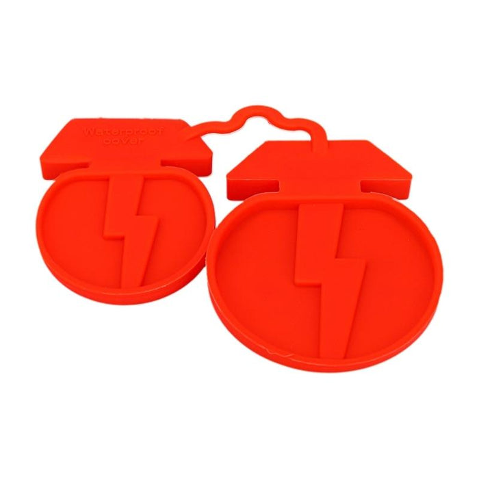 2Pcs Charging Port Covers For Tesla Model3 / Y Waterproof & Dustproof