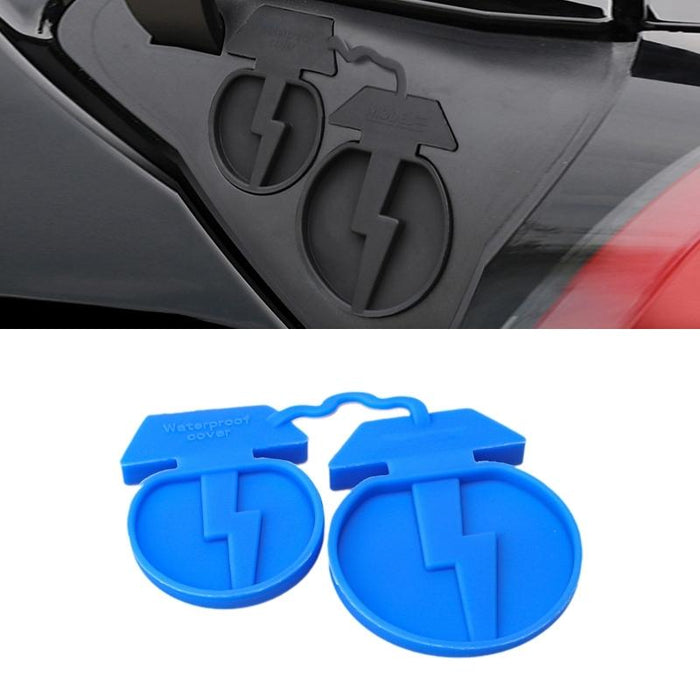 2Pcs Charging Port Covers For Tesla Model3 / Y Waterproof & Dustproof