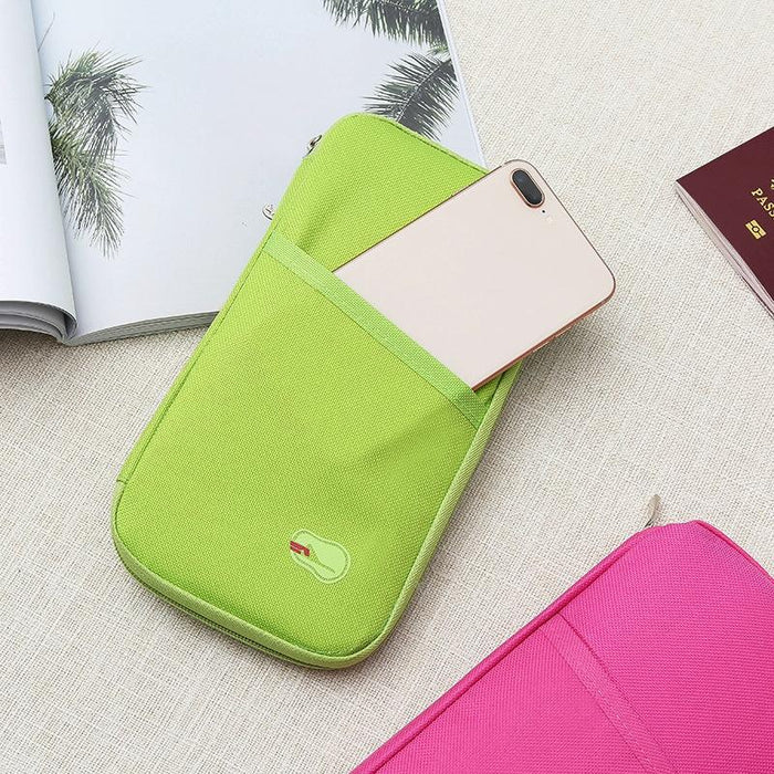 Multifunctional Travel Document Bag Passport & Ticket Holder