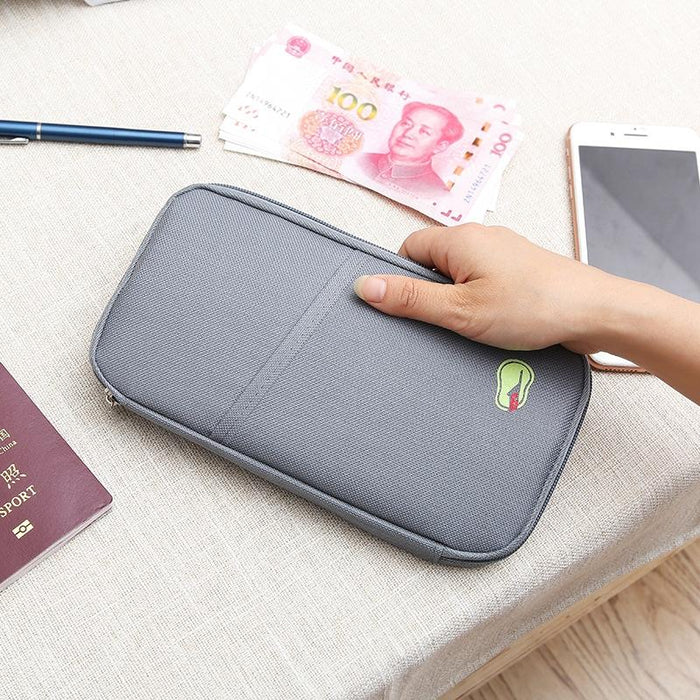Multifunctional Travel Document Bag Passport & Ticket Holder
